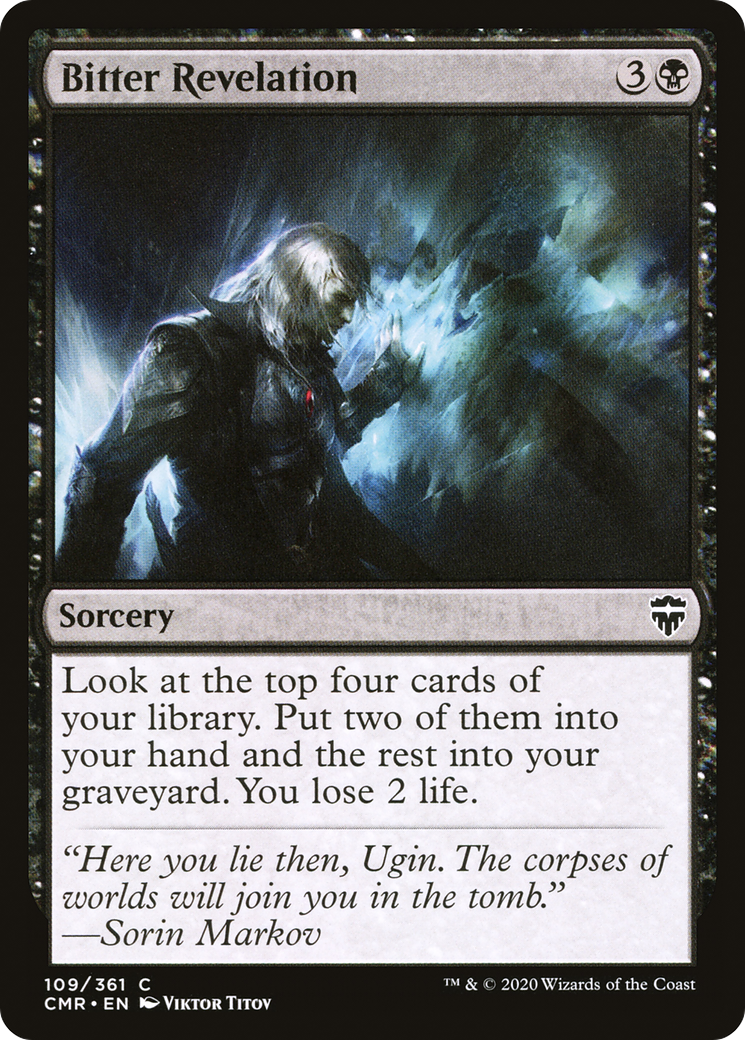 {C} Bitter Revelation [Commander Legends][CMR 109]