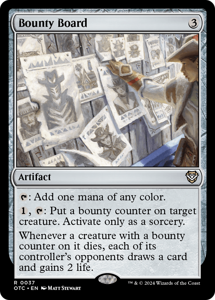 {R} Bounty Board [Outlaws of Thunder Junction Commander][OTC 037]