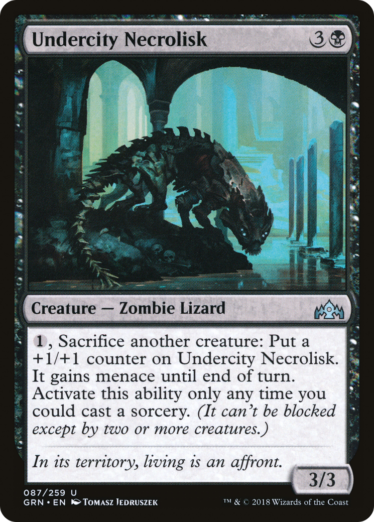 {C} Undercity Necrolisk [Guilds of Ravnica][GRN 087] - Misty Mountain Games