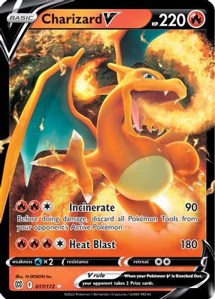 [PKM-R] Charizard V (017/172) [Sword & Shield: Brilliant Stars]