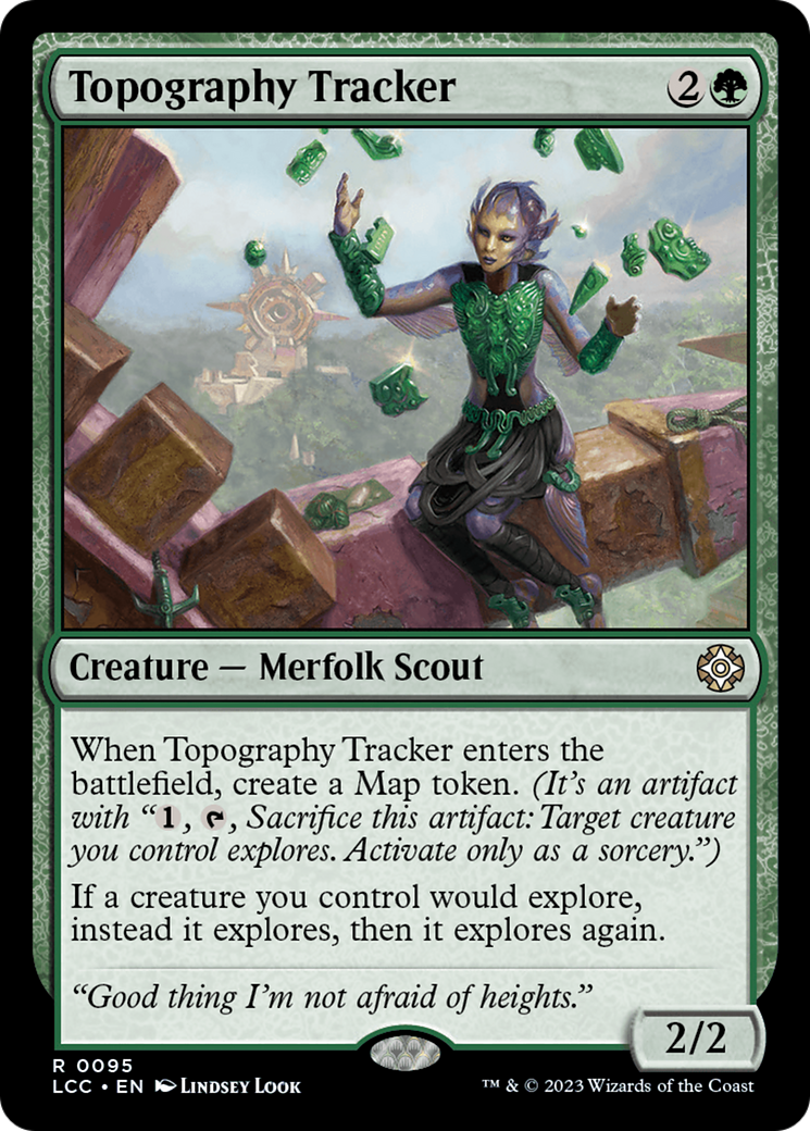{R} Topography Tracker [The Lost Caverns of Ixalan Commander][LCC 095]