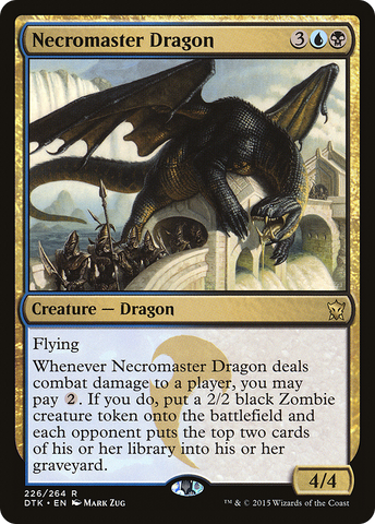 {R} Necromaster Dragon [Dragons of Tarkir][DTK 226]