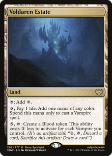 {R} Voldaren Estate [Innistrad: Crimson Vow][VOW 267]