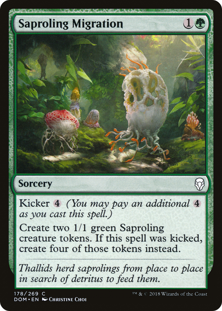 {C} Saproling Migration [Dominaria][DOM 178] - Misty Mountain Games