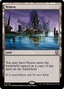 {R} Vesuva (Ripple Foil) [Modern Horizons 3 Commander][RPF M3C 404]