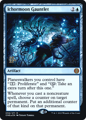 {R} Ichormoon Gauntlet [Phyrexia: All Will Be One Prerelease Promos][PR ONE 056]