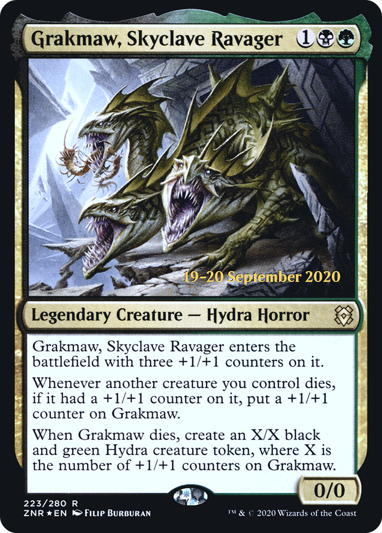 {R} Grakmaw, Skyclave Ravager [Zendikar Rising Prerelease Promos][PR ZNR 223]