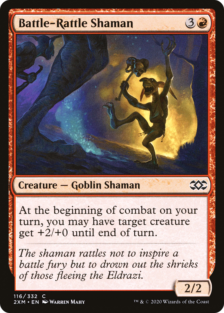 {C} Battle-Rattle Shaman [Double Masters][2XM 116]
