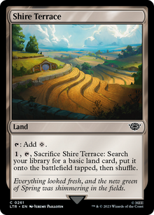 {C} Shire Terrace [The Lord of the Rings: Tales of Middle-Earth][LTR 261]