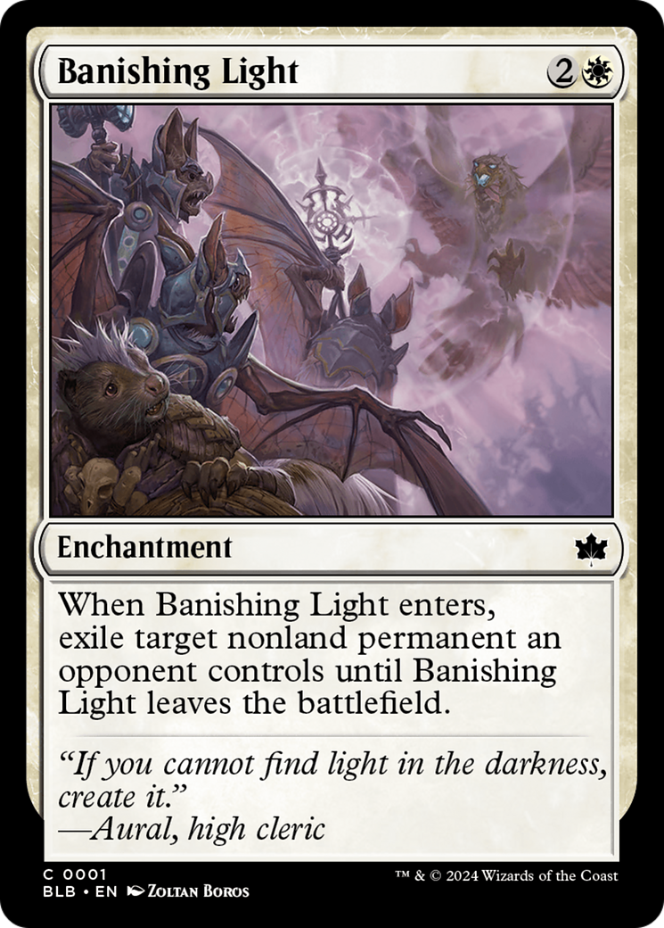 {@C} Banishing Light [Bloomburrow][BLB 001]