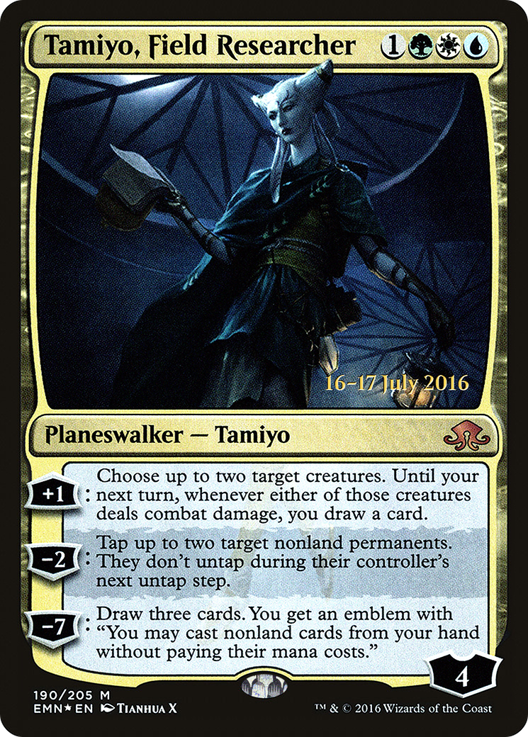 {R} Tamiyo, Field Researcher [Eldritch Moon Prerelease Promos][PR EMN 190] - Misty Mountain Games
