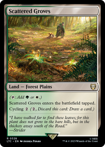 {R} Scattered Groves [The Lord of the Rings: Tales of Middle-Earth Commander][LTC 328]