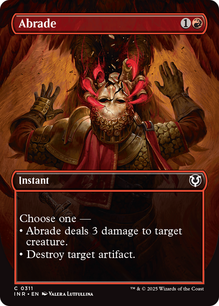 {C} Abrade (Borderless) [Innistrad Remastered][INR 311]