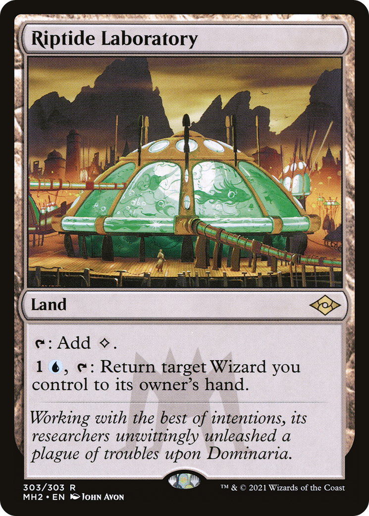 {R} Riptide Laboratory (Foil) [Modern Horizons 2] [MH2 303]