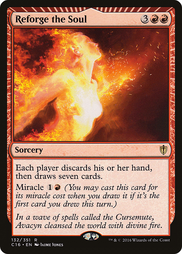 {R} Reforge the Soul [Commander 2016][C16 132]