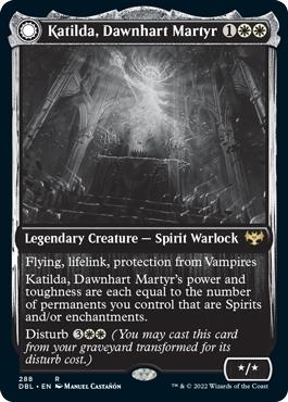 {R} Katilda, Dawnhart Martyr // Katilda's Rising Dawn [Innistrad: Double Feature][DBL 288]