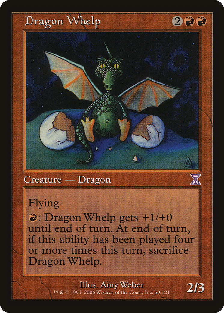 {R} Dragon Whelp [Time Spiral Timeshifted][TSB 059] - Misty Mountain Games