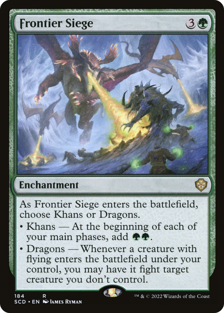 {R} Frontier Siege [Starter Commander Decks][SCD 184]