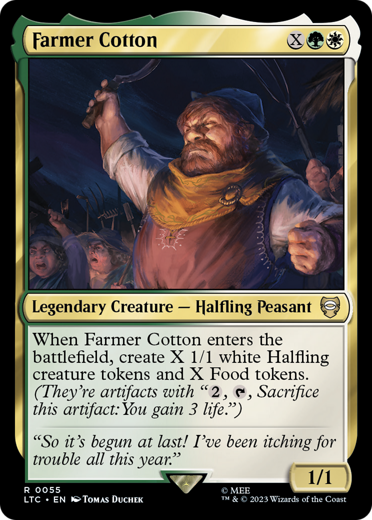 {R} Farmer Cotton [The Lord of the Rings: Tales of Middle-Earth Commander][LTC 055]