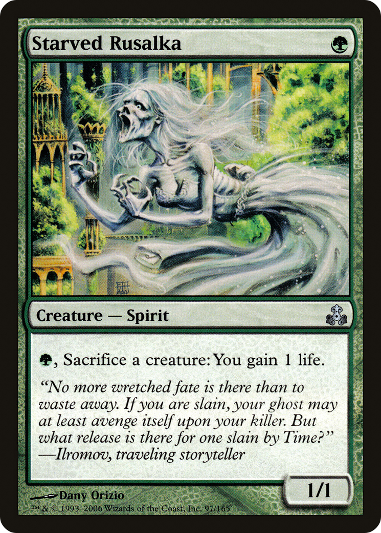 {C} Starved Rusalka [Guildpact][GPT 097] - Misty Mountain Games