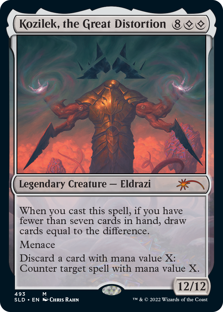 {R} Kozilek, the Great Distortion [Secret Lair Drop Series][SLD 493]