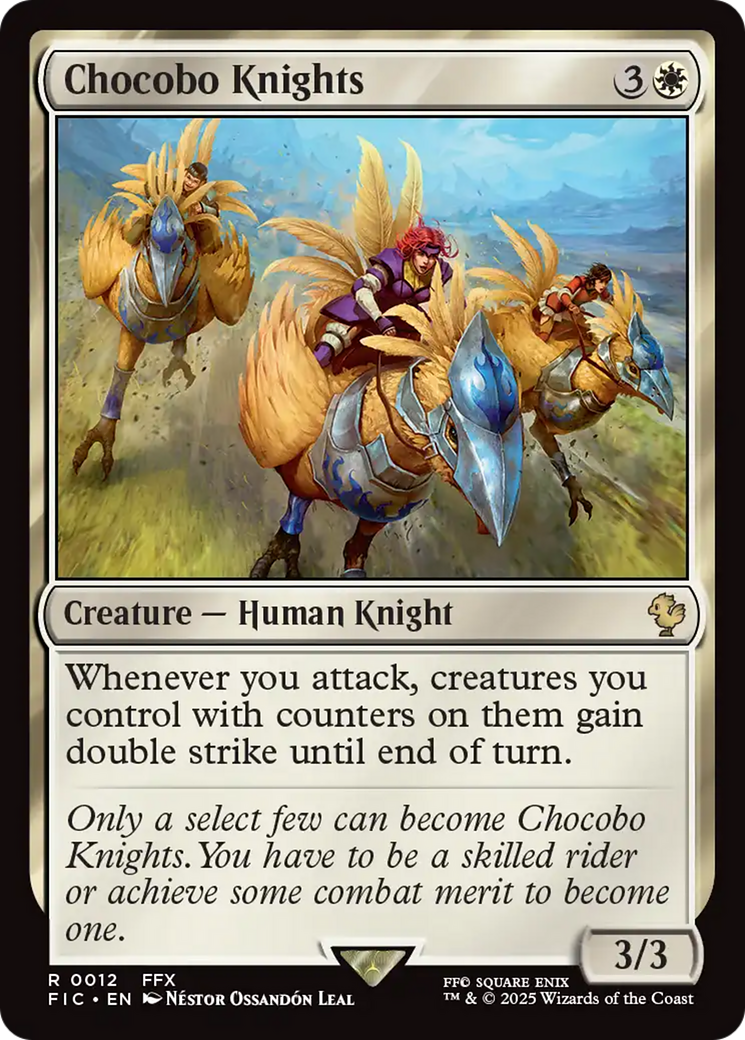 {@@FIC R} Chocobo Knights [FINAL FANTASY Commander][FIC 012]