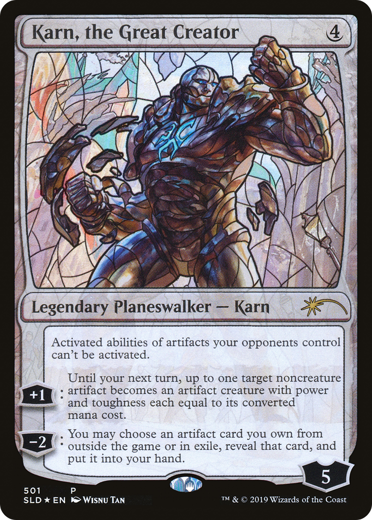 {R} Karn, the Great Creator [Secret Lair Drop Promos][SLD 501]