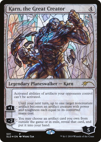 {R} Karn, the Great Creator [Secret Lair Drop Promos][SLD 501]