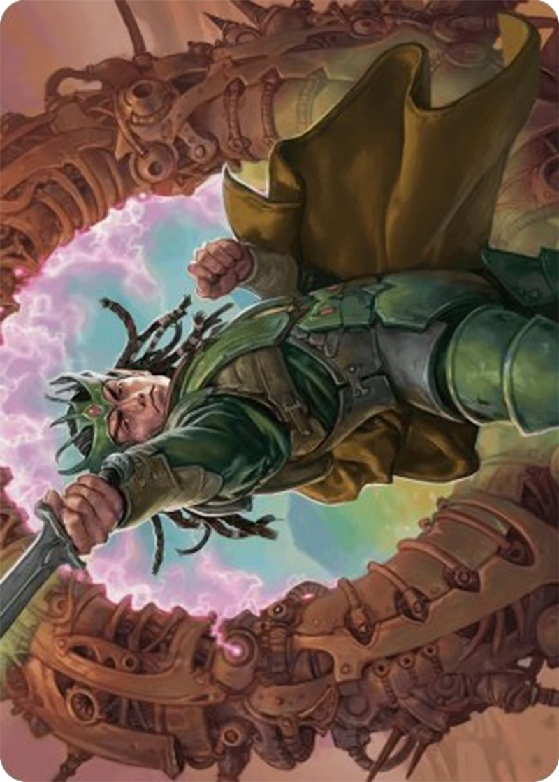 {A} Eladamri, Korvecdal Art Card [Modern Horizons 3 Art Series][AMH3 009]