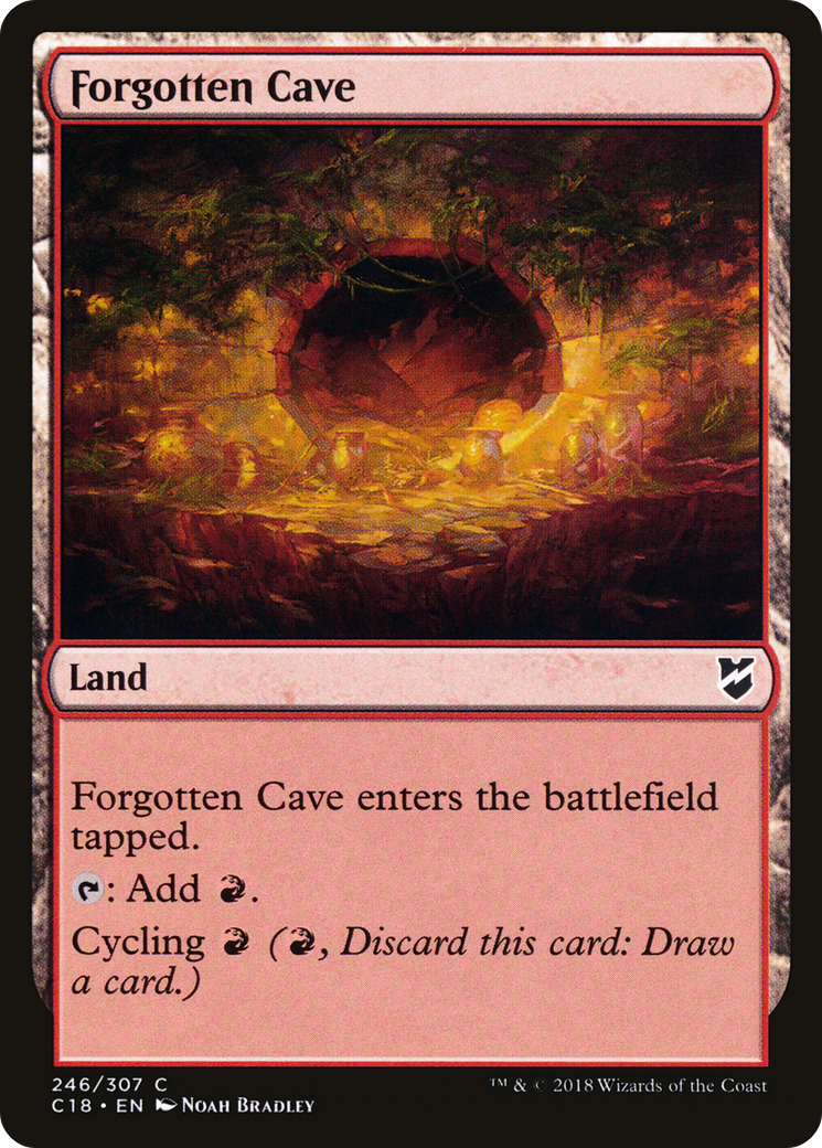 {C} Forgotten Cave [Commander 2018][C18 246]