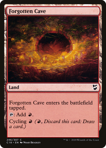 {C} Forgotten Cave [Commander 2018][C18 246]