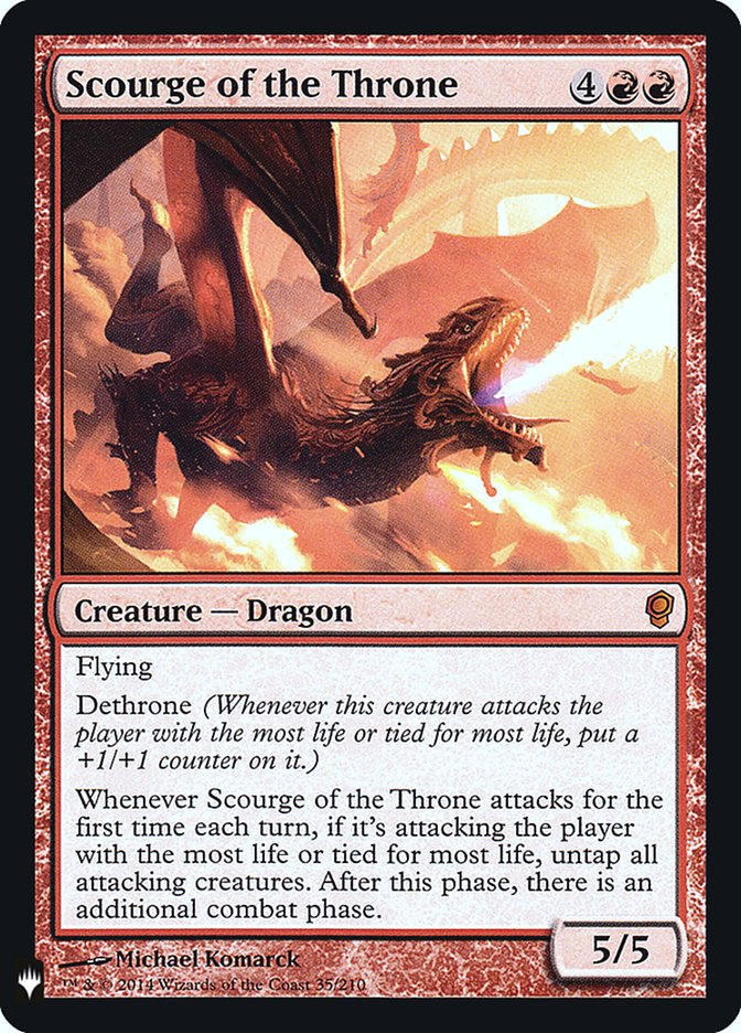 {R} Scourge of the Throne [Mystery Booster][LS CNS 035]