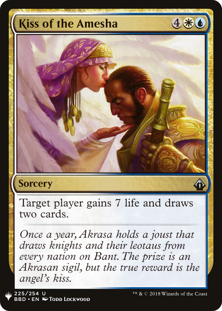 {C} Kiss of the Amesha [Mystery Booster][LS BBD 225]