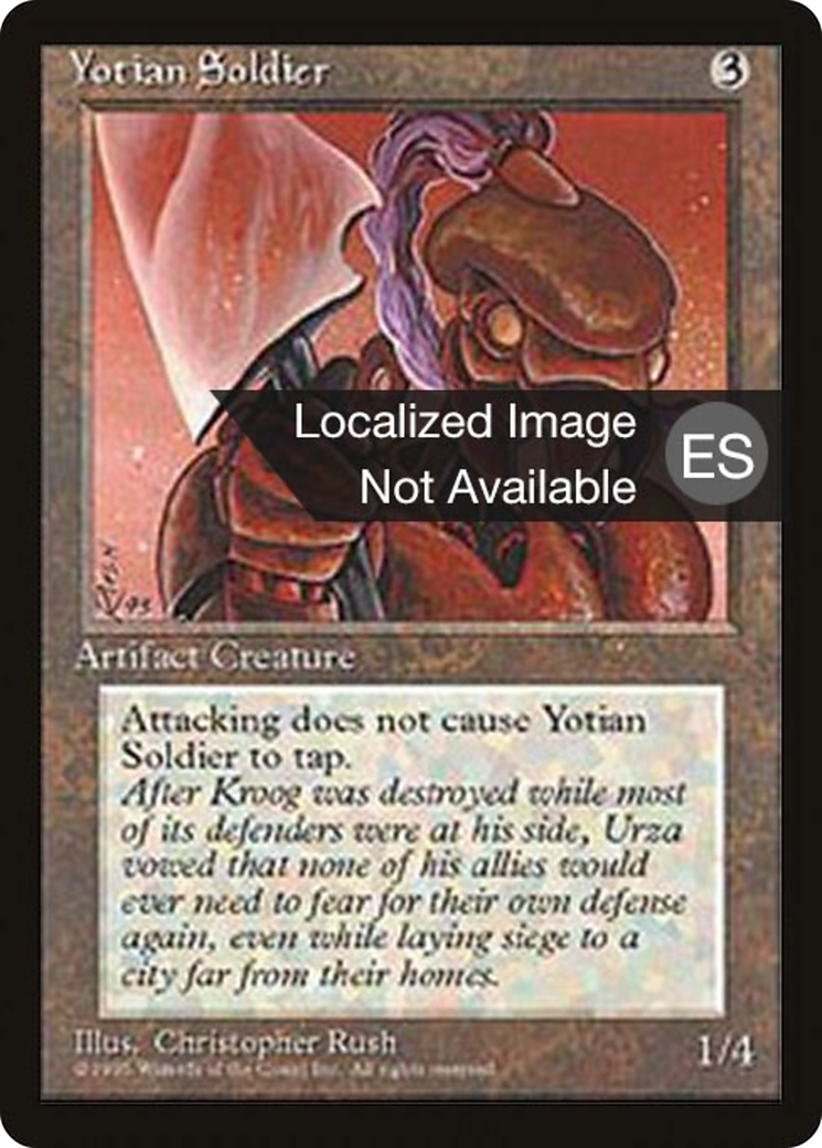 {F} Yotian Soldier [Fourth Edition (Foreign Black Border)][FBB 4ED 360]