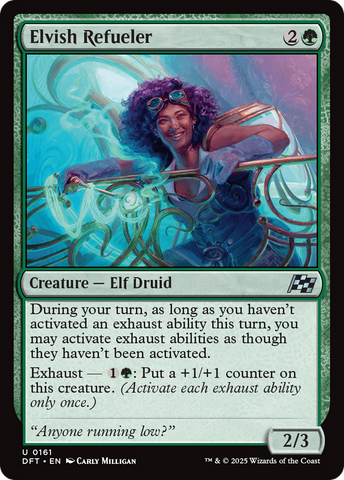 {@C} Elvish Refueler [Aetherdrift][DFT 161]