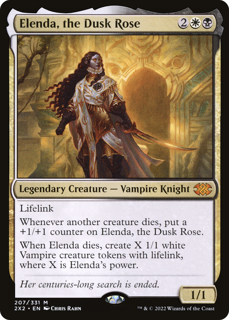 {R} Elenda, the Dusk Rose [Double Masters 2022][2X2 207]