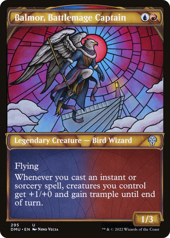 {C} Balmor, Battlemage Captain (Showcase) [Dominaria United][DMU 295]
