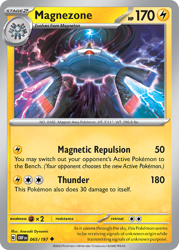 Magnezone 65 - SV03 Obsidian Flames