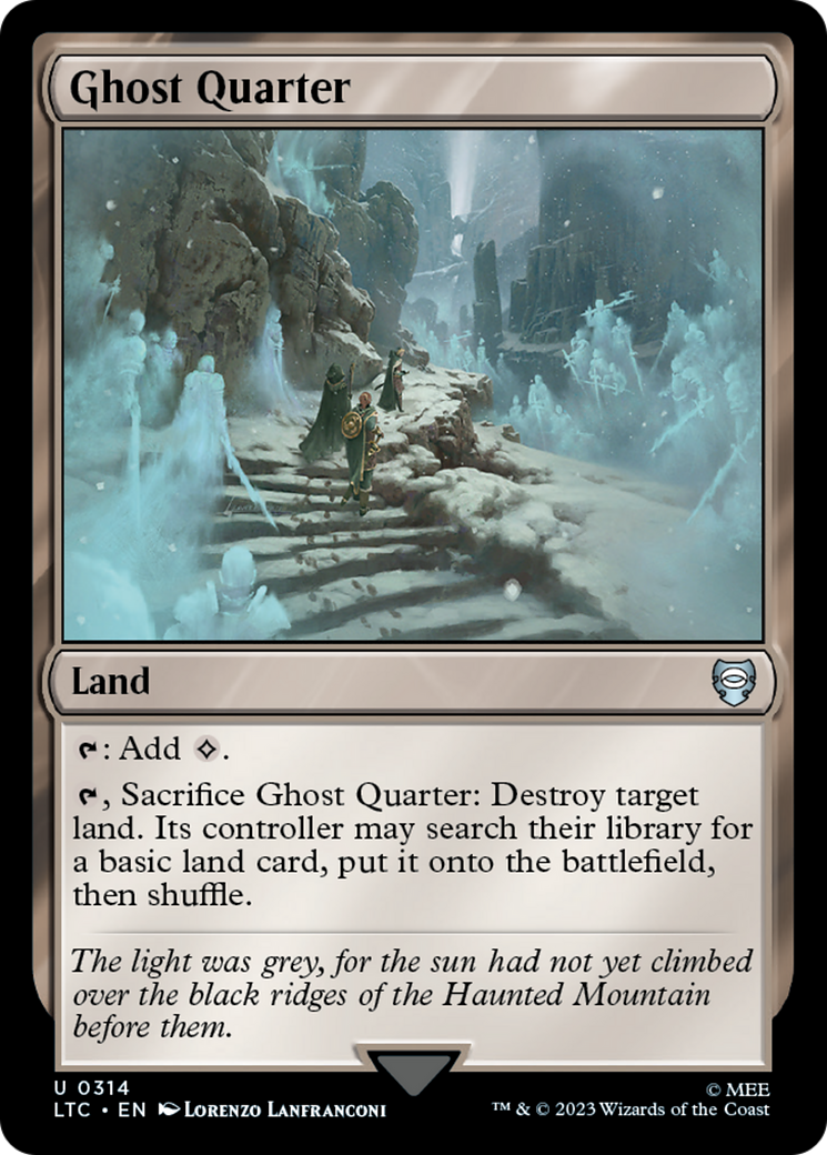 {C} Ghost Quarter [The Lord of the Rings: Tales of Middle-Earth Commander][LTC 314]