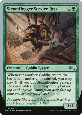 {C} Steamflogger Service Rep [Unstable][UST 124]