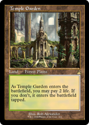 {R} Temple Garden (Retro) [Ravnica Remastered][RVR 414]