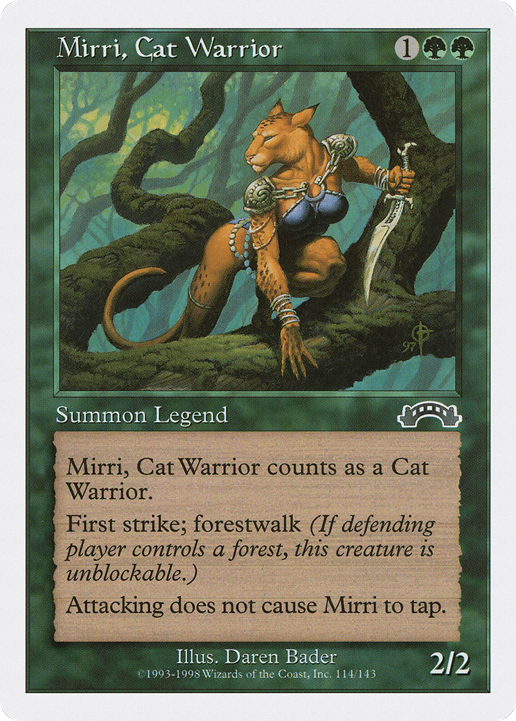 {R} Mirri, Cat Warrior [Anthologies][ATH 060] - Misty Mountain Games