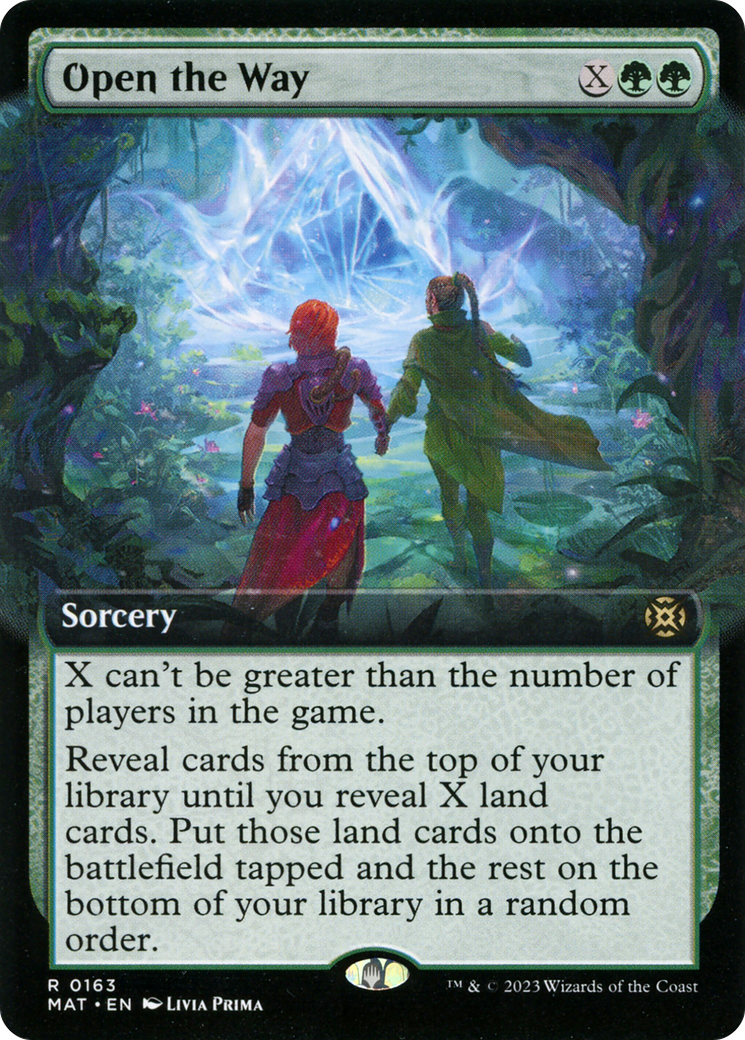 {R} Open the Way (Extended Art) [March of the Machine: The Aftermath][MAT 163]