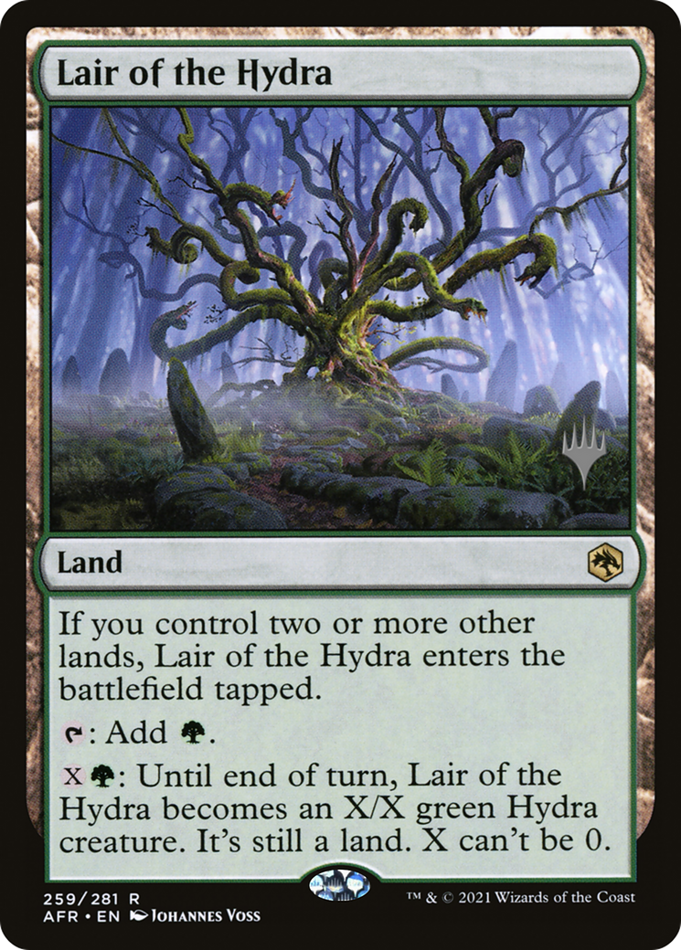 {R} Lair of the Hydra (Promo Pack) [Dungeons & Dragons: Adventures in the Forgotten Realms Promos][PP AFR 259]