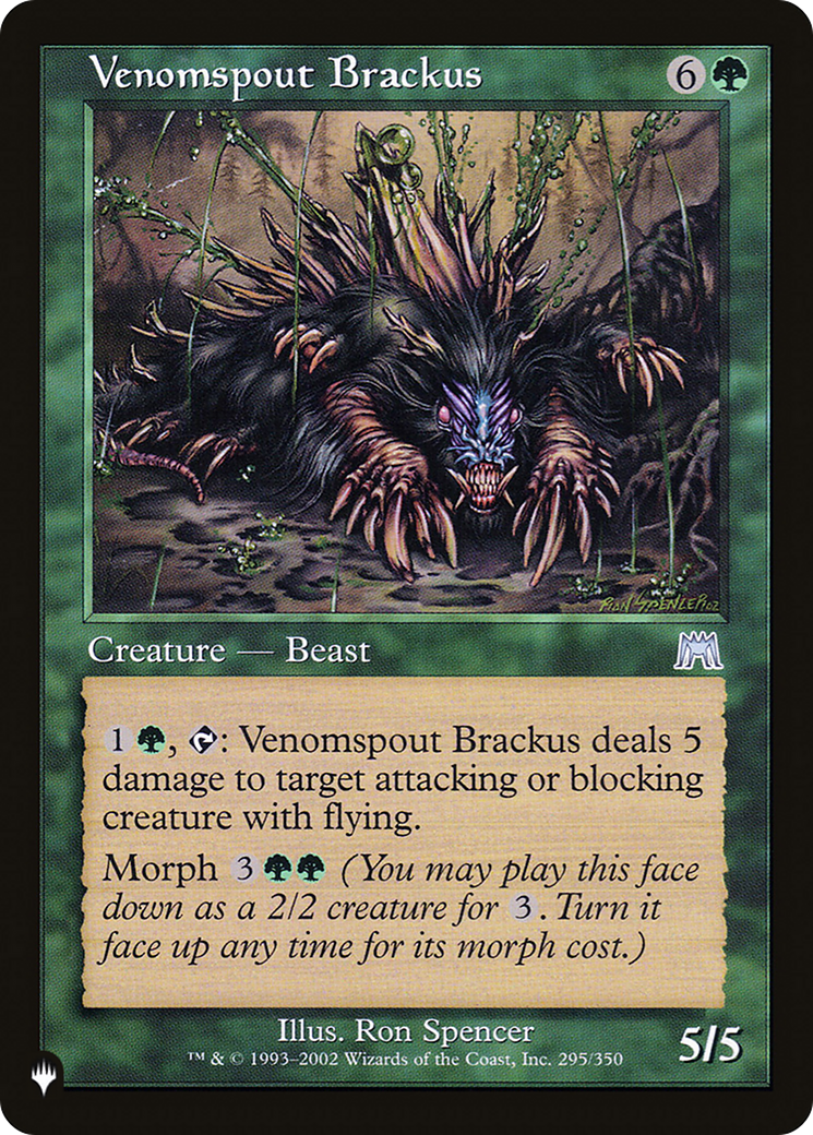 Venomspout Brackus [LIST 295/350]