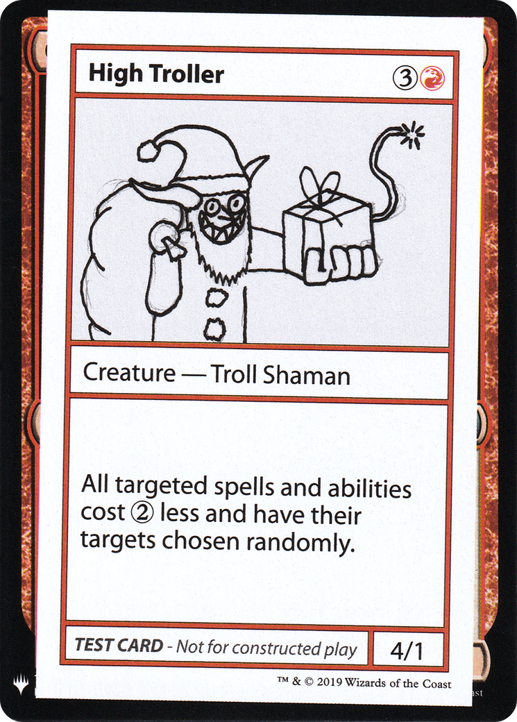 {R} High Troller [Mystery Booster Playtest Cards][CON CMB1 054]