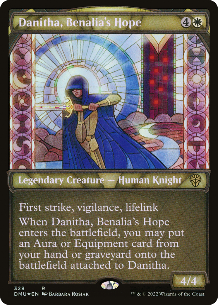 {R} Danitha, Benalia's Hope (Showcase Textured) [Dominaria United][DMU 328]