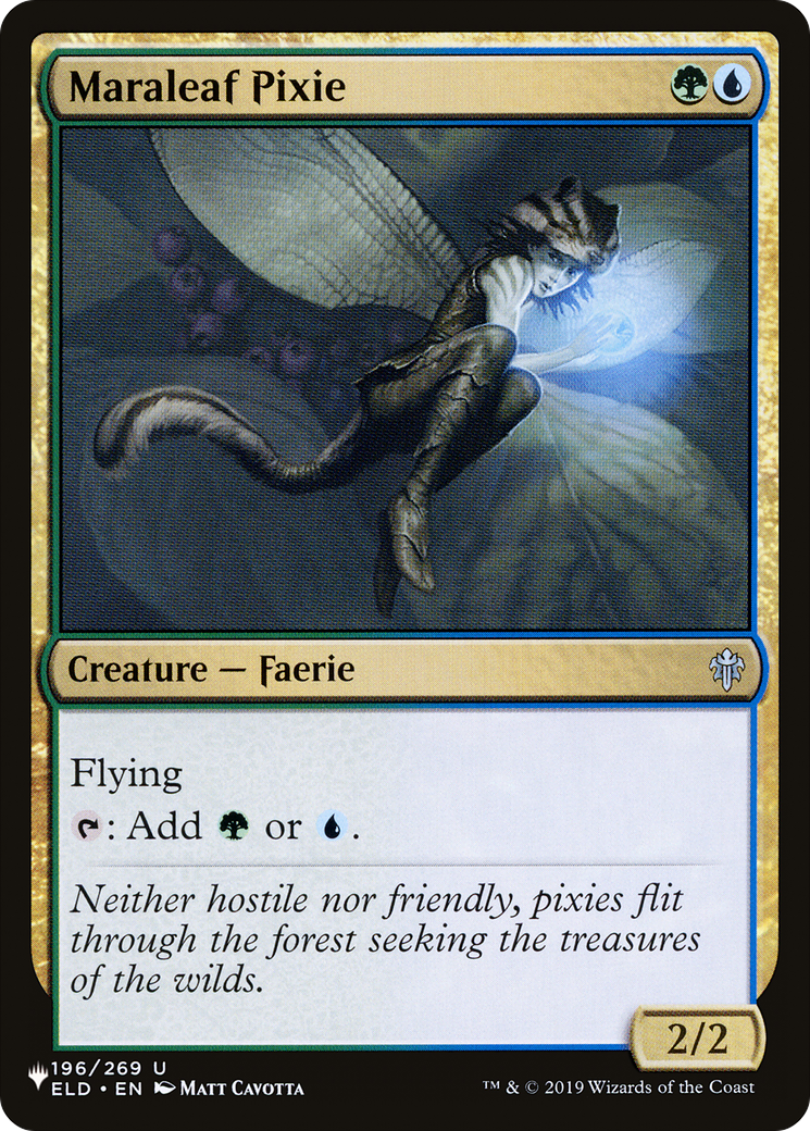 Maraleaf Pixie [LIST ELD-196]