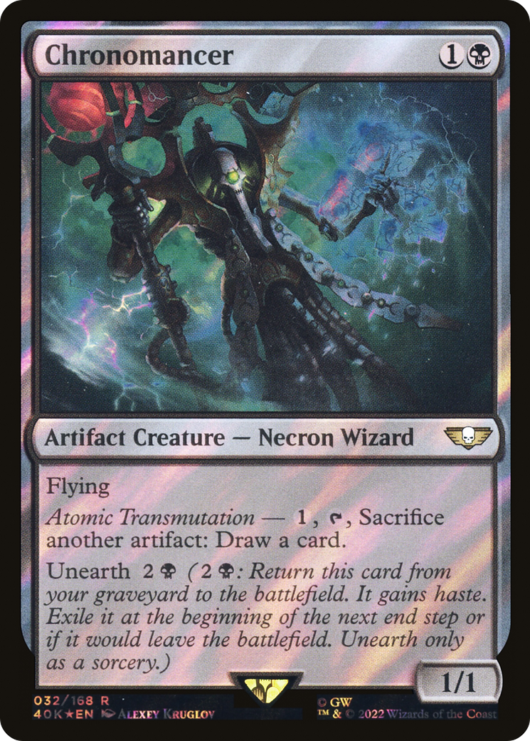 {R} Chronomancer (Surge Foil) [Universes Beyond: Warhammer 40,000][SF 40K 032]