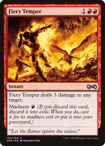 {C} Fiery Temper [Ultimate Masters][UMA 129]